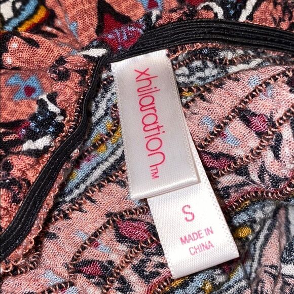 ✨ Xhilaration Aztec Smocked Off Shoulder Dress✨ - Picture 6 of 7